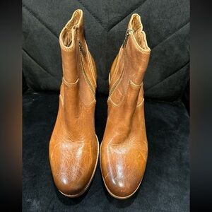 Frye Brown Ankle Boots